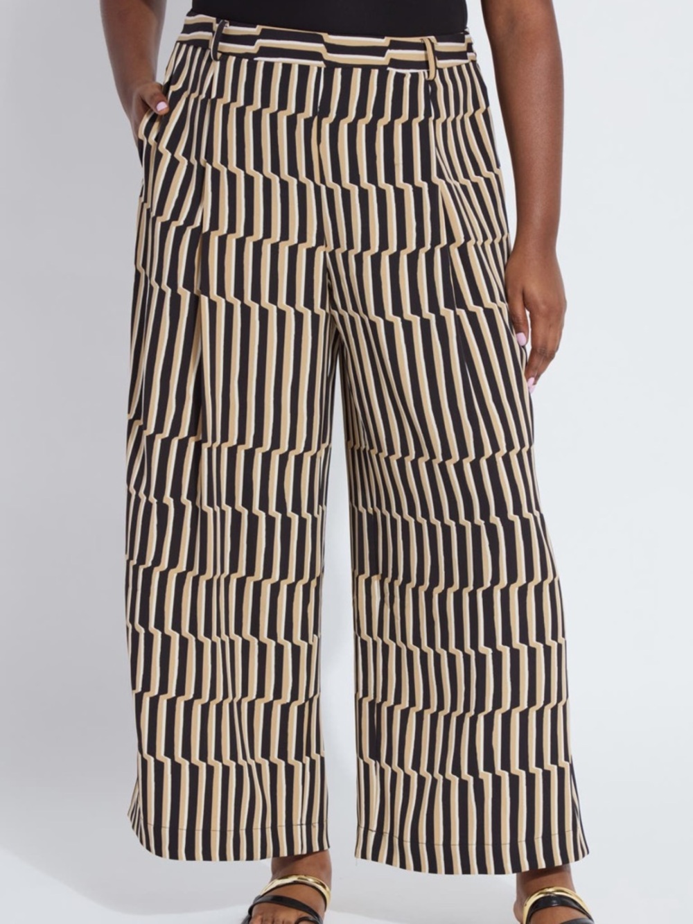 NWT Lysse Santana Pant Pleated Trousers - 2X